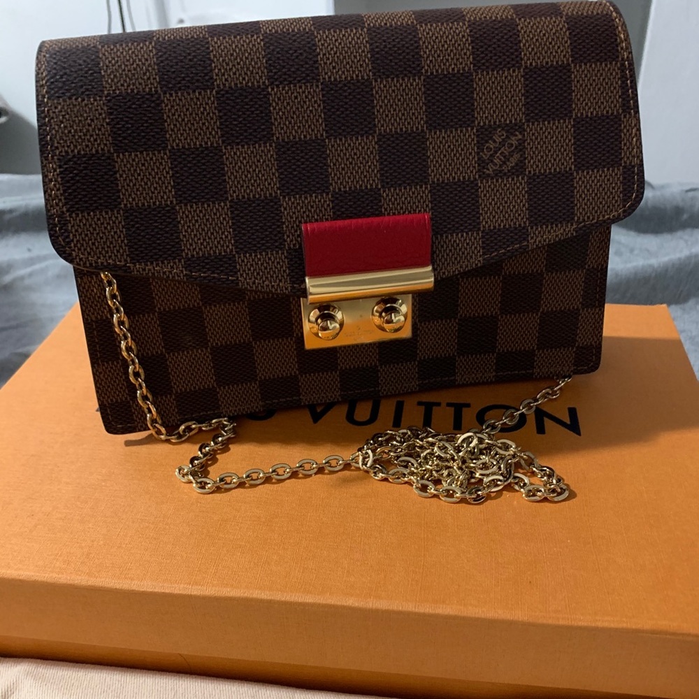 Louis Vuitton CROISETTE CHAIN WALLET